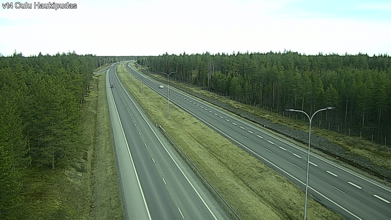 Kelikamerat Kuva Tie 4 Oulu, Haukipudas, Oulu, Pohjois-Pohjanmaa