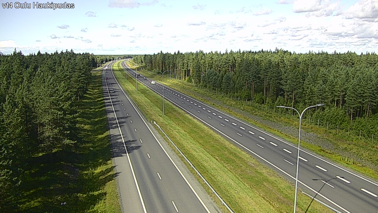 Kelikamerat Kuva Tie 4 Oulu, Haukipudas, Oulu, Pohjois-Pohjanmaa