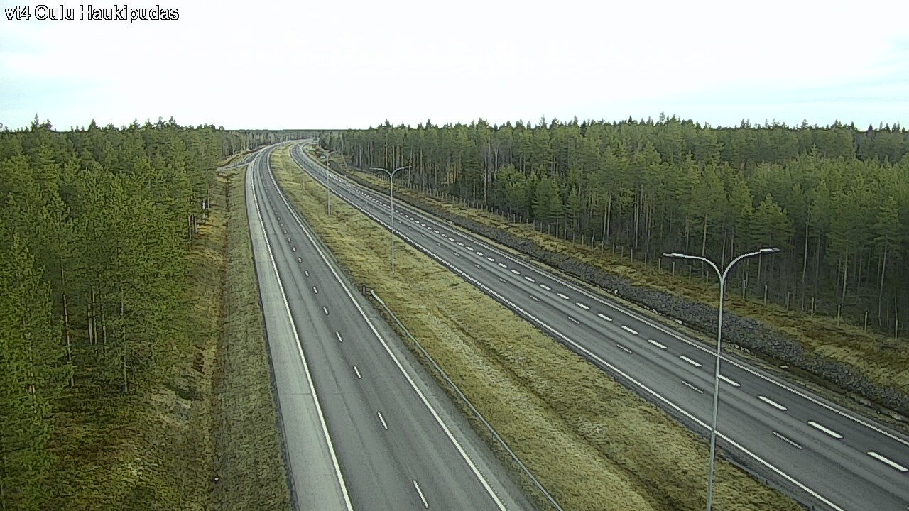 Kelikamerat Kuva Tie 4 Oulu, Haukipudas, Oulu, Pohjois-Pohjanmaa