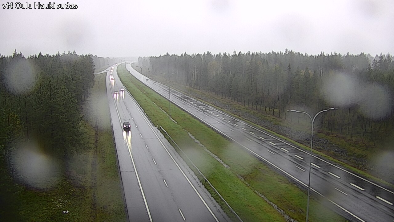 Weather Camera Image Road 4 Oulu, Haukipudas, Oulu, Pohjois-Pohjanmaa