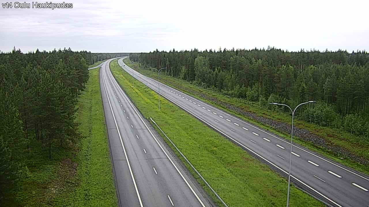 Kelikamerat Kuva Tie 4 Oulu, Haukipudas, Oulu, Pohjois-Pohjanmaa