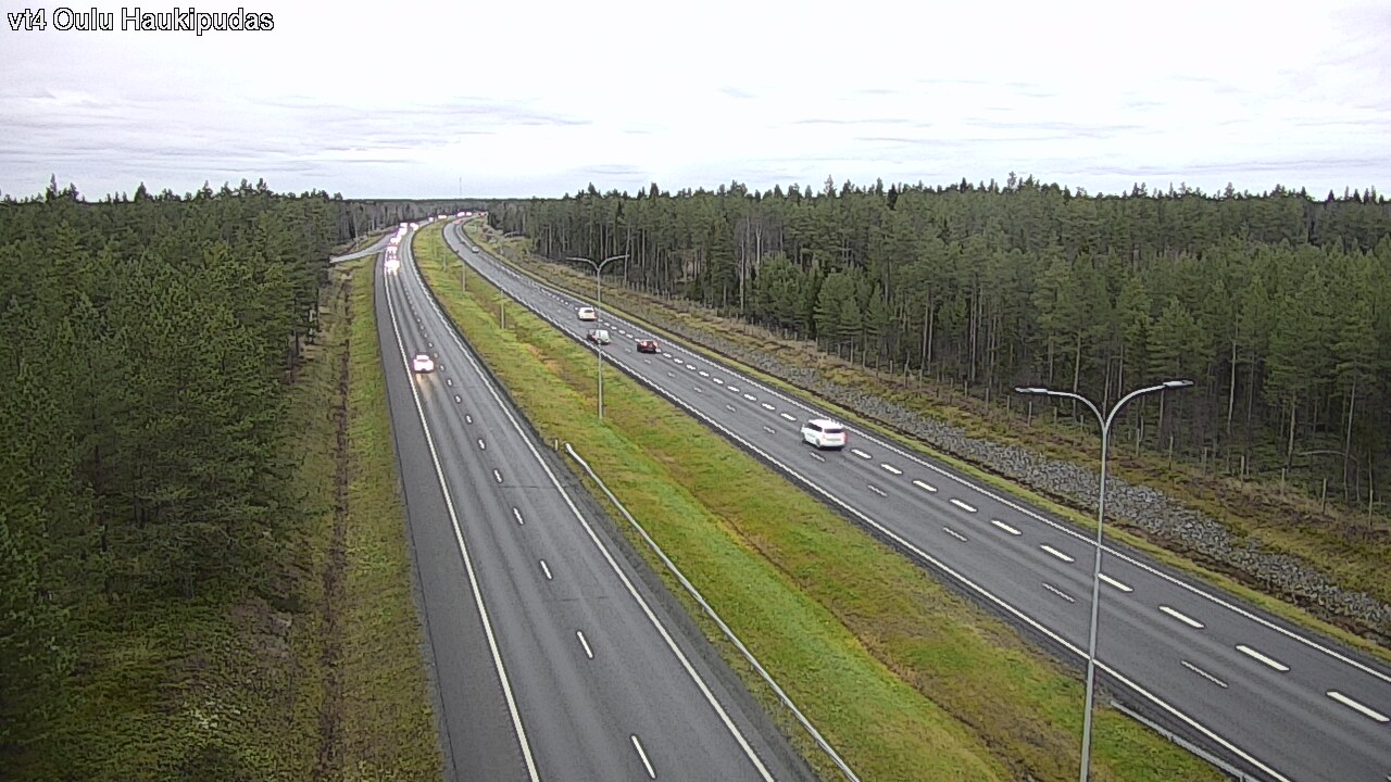 Kelikamerat Kuva Tie 4 Oulu, Haukipudas, Oulu, Pohjois-Pohjanmaa