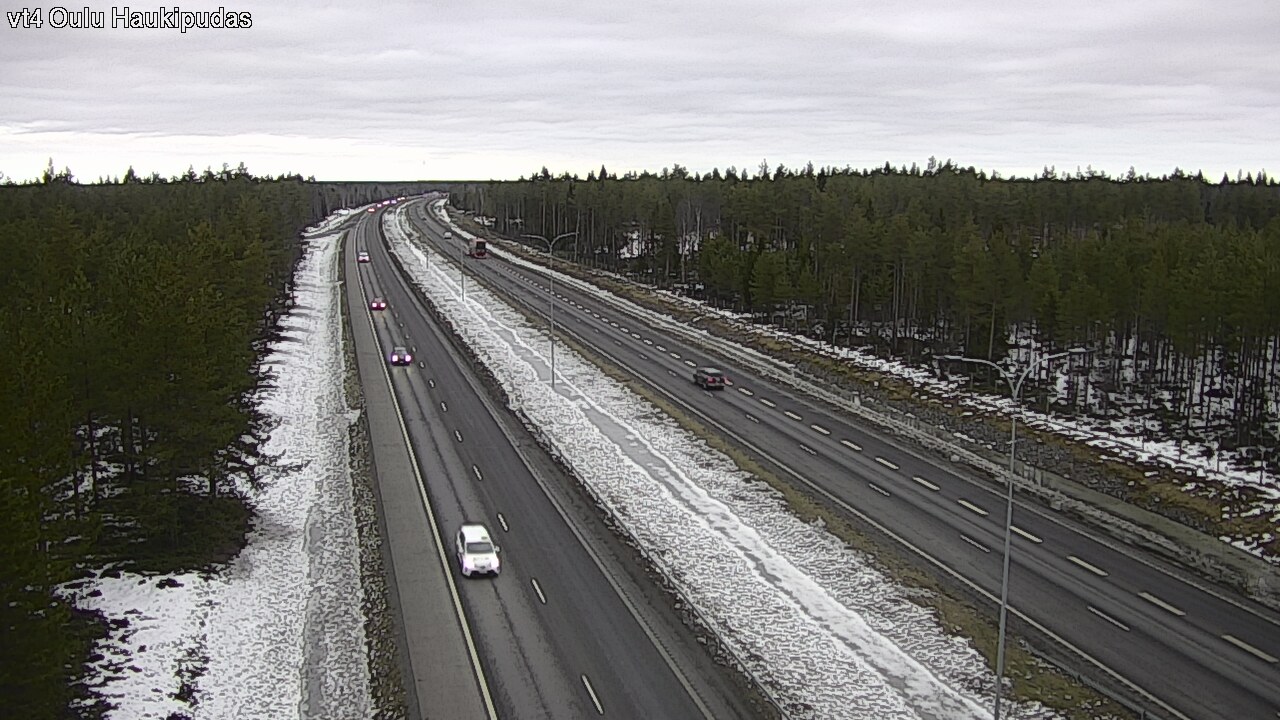 Kelikamerat Kuva Tie 4 Oulu, Haukipudas, Oulu, Pohjois-Pohjanmaa