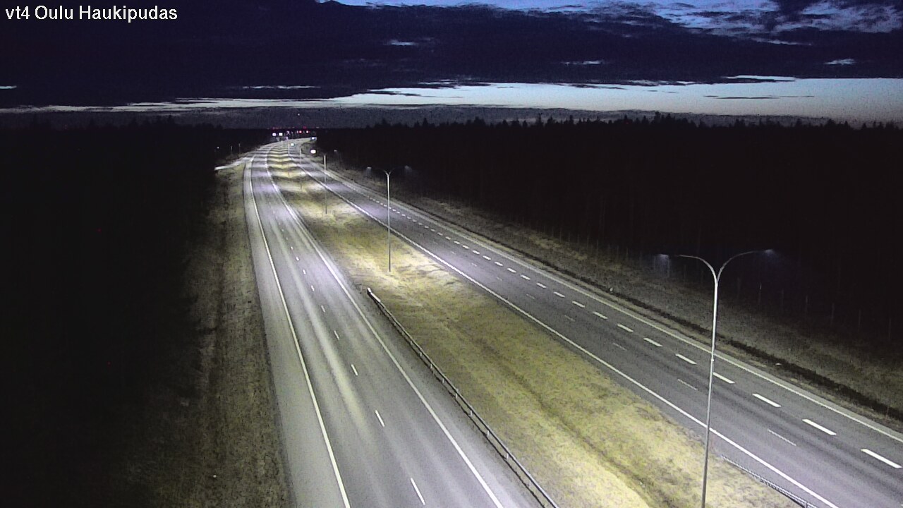 Kelikamerat Kuva Tie 4 Oulu, Haukipudas, Oulu, Pohjois-Pohjanmaa