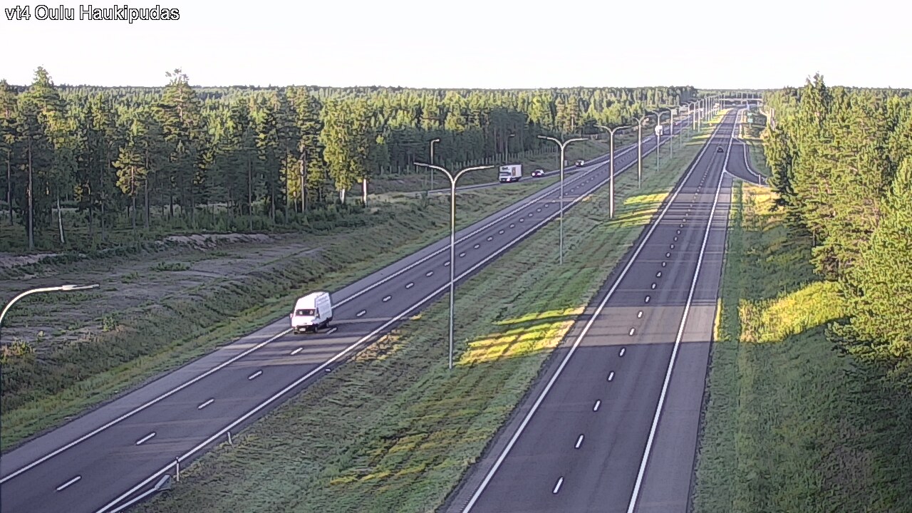 Kelikamerat Kuva Tie 4 Oulu, Haukipudas, Oulu, Pohjois-Pohjanmaa