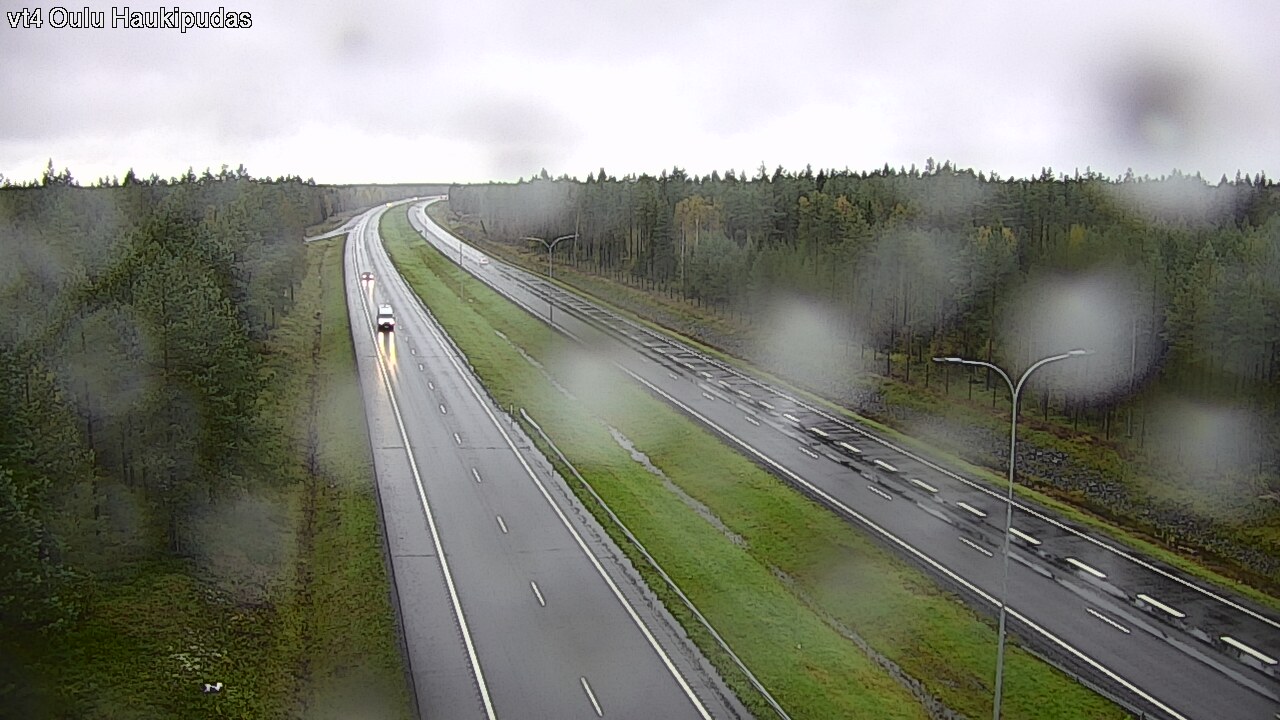 Weather Camera Image Road 4 Oulu, Haukipudas, Oulu, Pohjois-Pohjanmaa