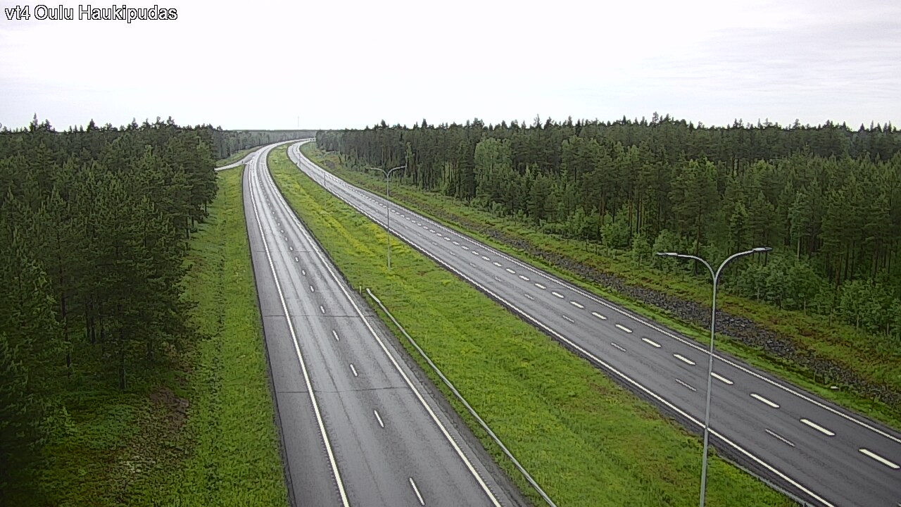 Kelikamerat Kuva Tie 4 Oulu, Haukipudas, Oulu, Pohjois-Pohjanmaa
