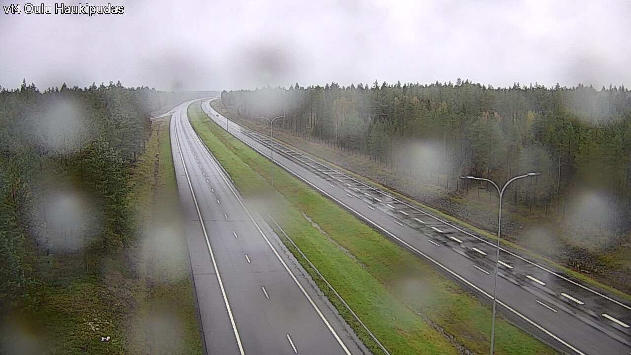 Weather Camera Image Road 4 Oulu, Haukipudas, Oulu, Pohjois-Pohjanmaa