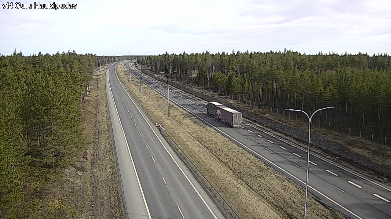 Kelikamerat Kuva Tie 4 Oulu, Haukipudas, Oulu, Pohjois-Pohjanmaa