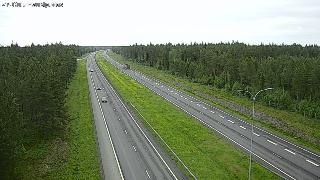 Kelikamerat Kuva Tie 4 Oulu, Haukipudas, Oulu, Pohjois-Pohjanmaa