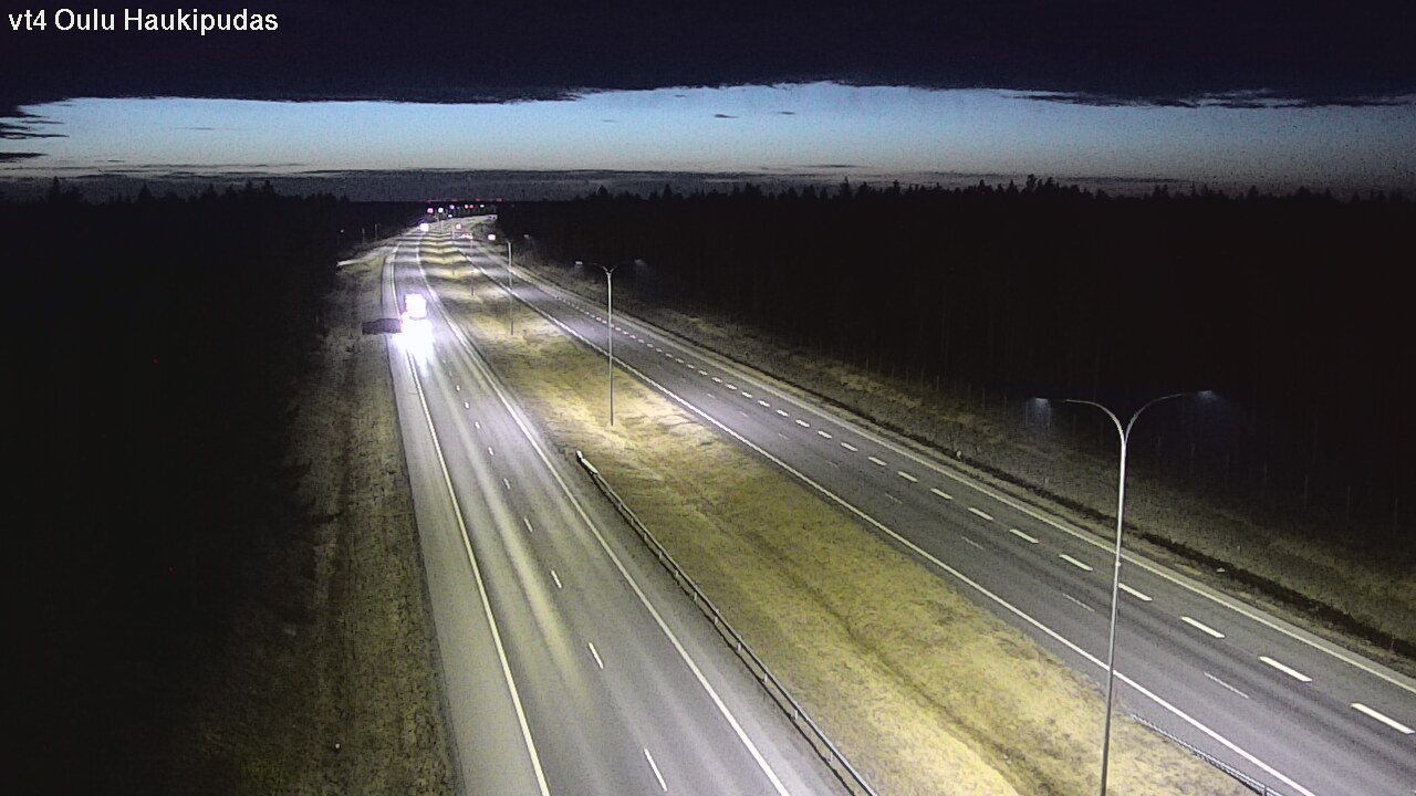 Kelikamerat Kuva Tie 4 Oulu, Haukipudas, Oulu, Pohjois-Pohjanmaa