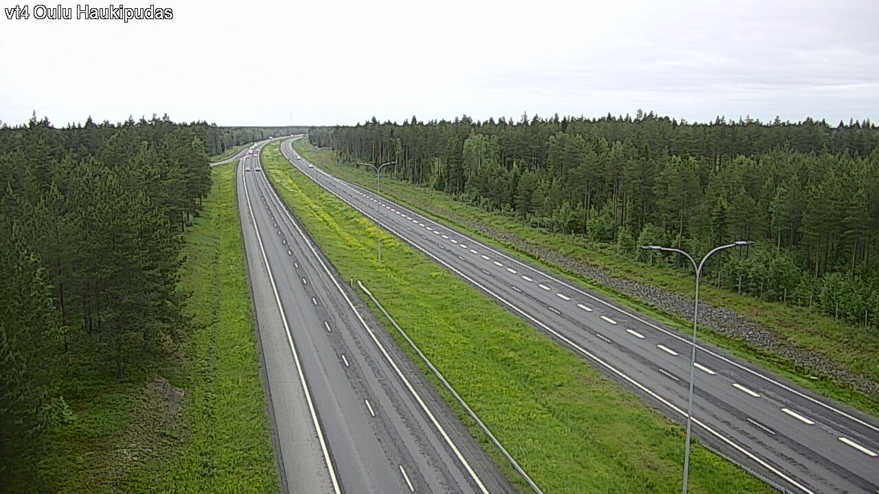 Kelikamerat Kuva Tie 4 Oulu, Haukipudas, Oulu, Pohjois-Pohjanmaa