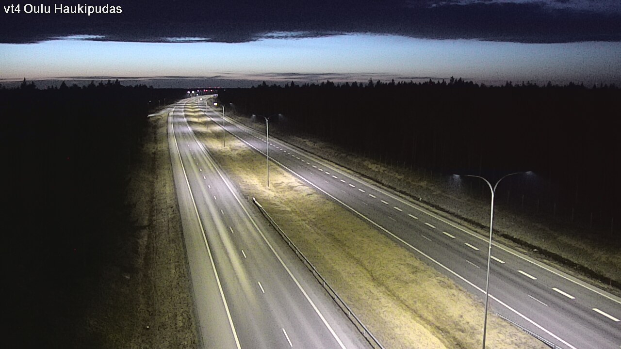 Kelikamerat Kuva Tie 4 Oulu, Haukipudas, Oulu, Pohjois-Pohjanmaa