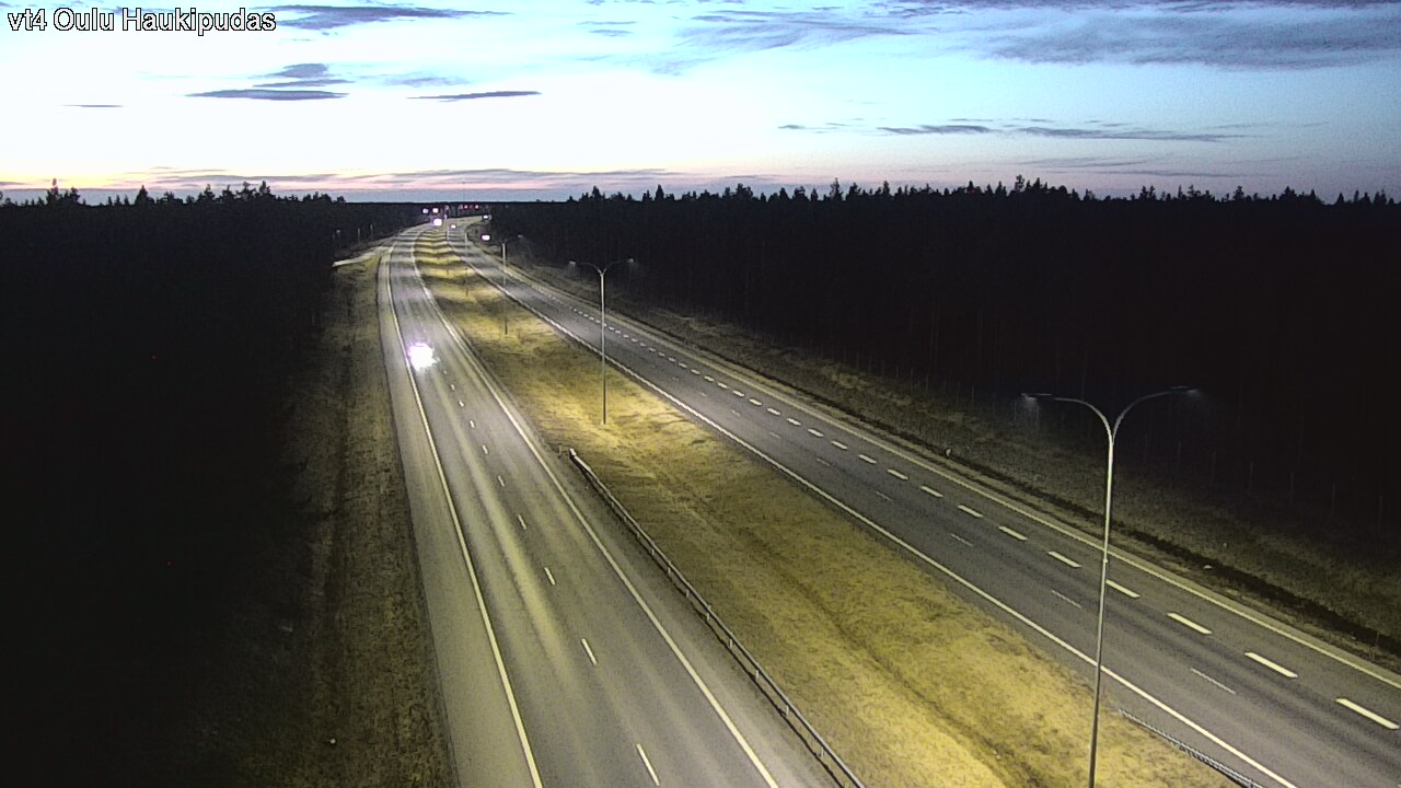 Kelikamerat Kuva Tie 4 Oulu, Haukipudas, Oulu, Pohjois-Pohjanmaa