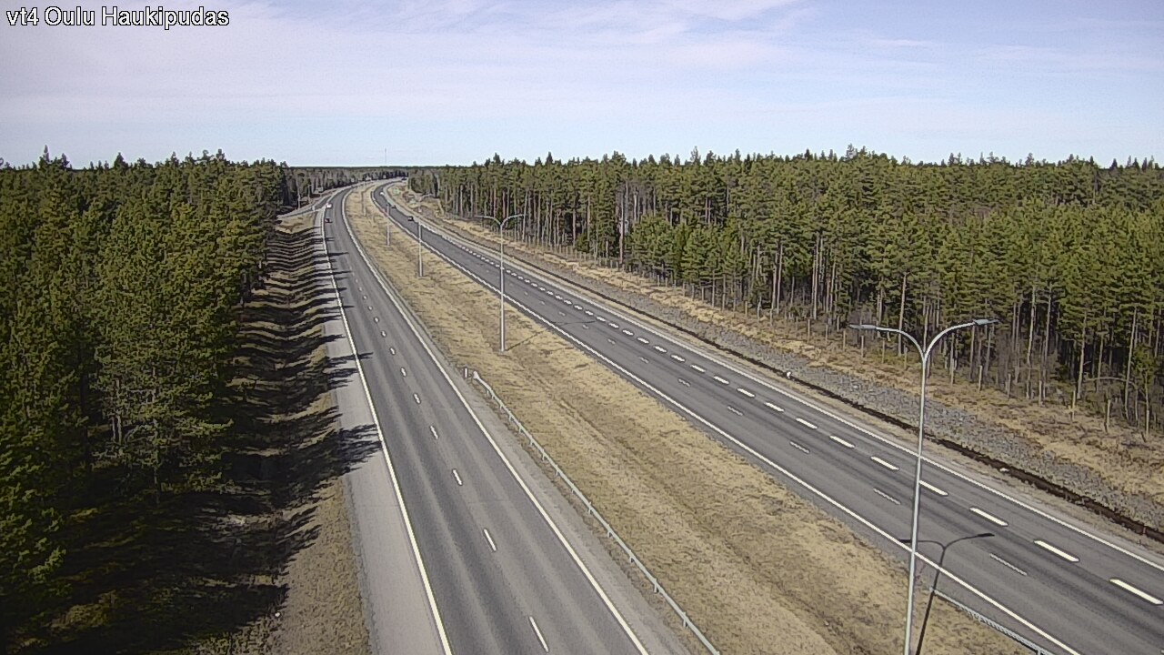 Kelikamerat Kuva Tie 4 Oulu, Haukipudas, Oulu, Pohjois-Pohjanmaa