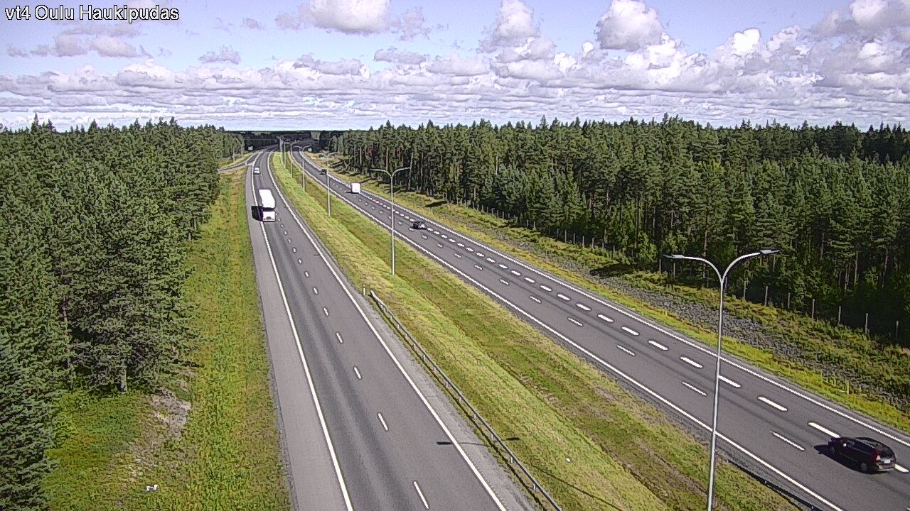 Kelikamerat Kuva Tie 4 Oulu, Haukipudas, Oulu, Pohjois-Pohjanmaa