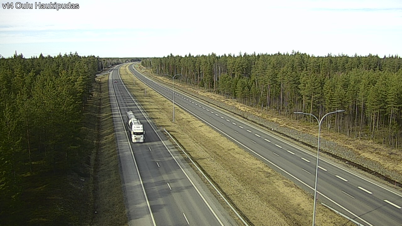 Kelikamerat Kuva Tie 4 Oulu, Haukipudas, Oulu, Pohjois-Pohjanmaa