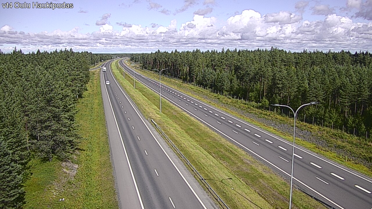 Kelikamerat Kuva Tie 4 Oulu, Haukipudas, Oulu, Pohjois-Pohjanmaa