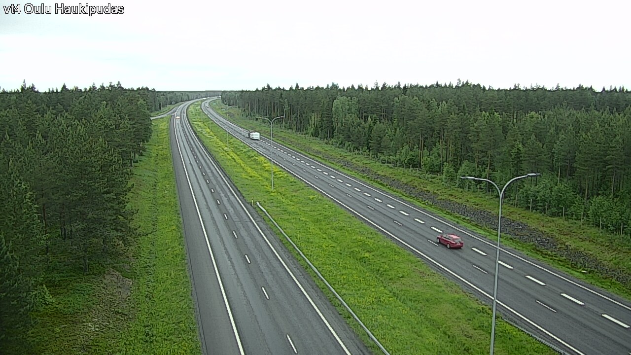 Kelikamerat Kuva Tie 4 Oulu, Haukipudas, Oulu, Pohjois-Pohjanmaa