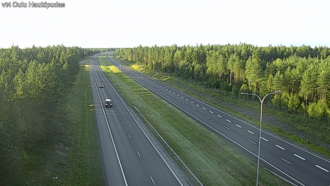 Kelikamerat Kuva Tie 4 Oulu, Haukipudas, Oulu, Pohjois-Pohjanmaa