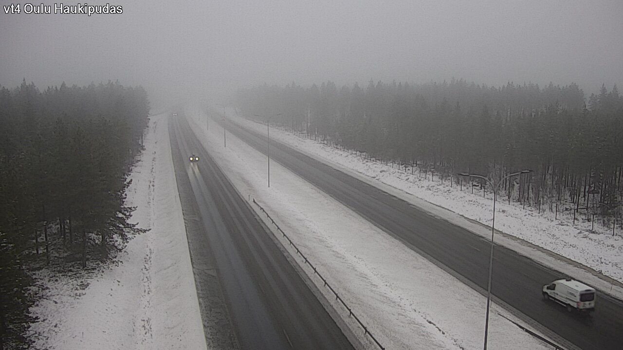 Weather Camera Image Road 4 Oulu, Haukipudas, Oulu, Pohjois-Pohjanmaa