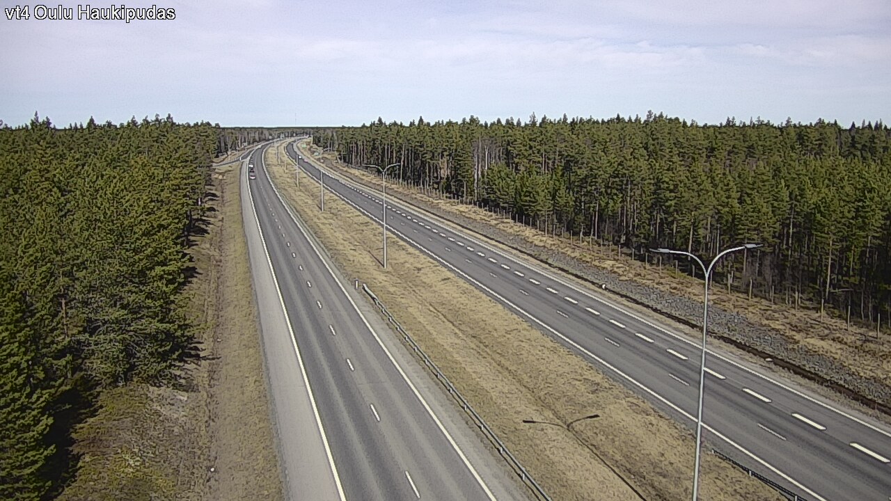 Kelikamerat Kuva Tie 4 Oulu, Haukipudas, Oulu, Pohjois-Pohjanmaa