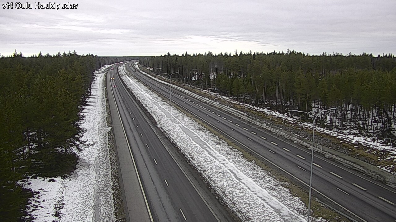 Kelikamerat Kuva Tie 4 Oulu, Haukipudas, Oulu, Pohjois-Pohjanmaa