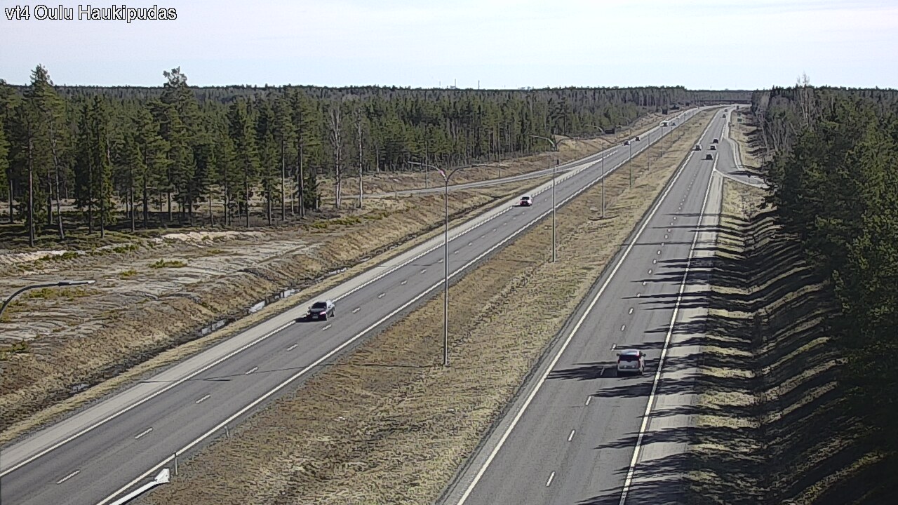 Kelikamerat Kuva Tie 4 Oulu, Haukipudas, Oulu, Pohjois-Pohjanmaa