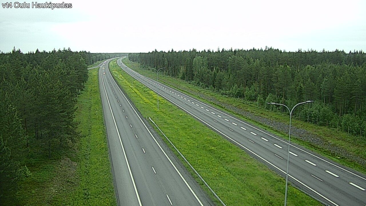 Kelikamerat Kuva Tie 4 Oulu, Haukipudas, Oulu, Pohjois-Pohjanmaa