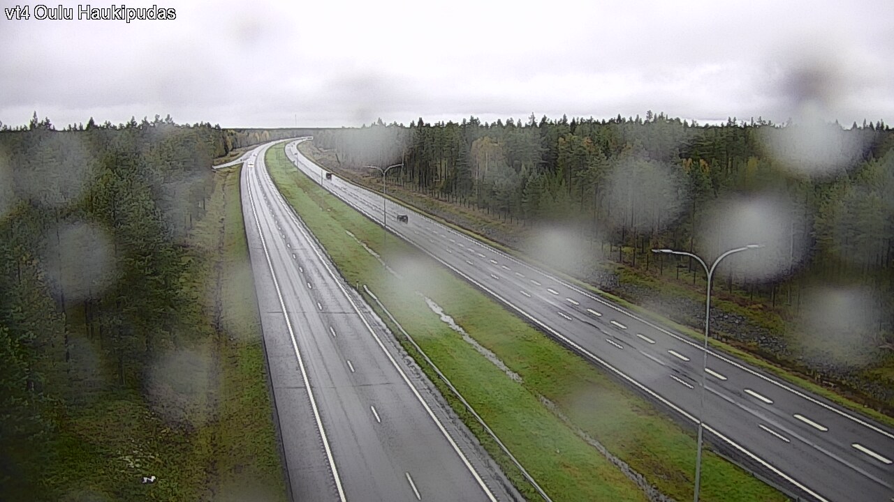 Weather Camera Image Road 4 Oulu, Haukipudas, Oulu, Pohjois-Pohjanmaa
