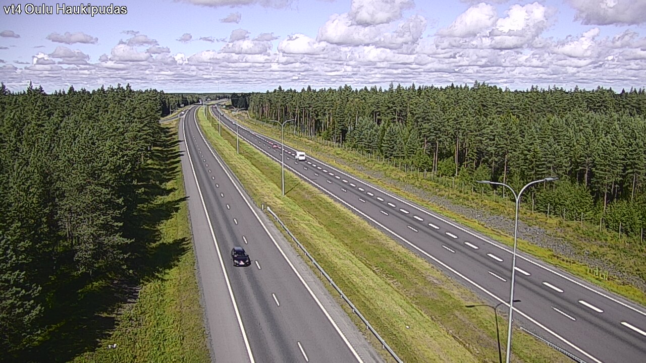 Kelikamerat Kuva Tie 4 Oulu, Haukipudas, Oulu, Pohjois-Pohjanmaa