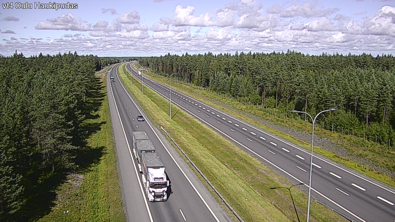 Kelikamerat Kuva Tie 4 Oulu, Haukipudas, Oulu, Pohjois-Pohjanmaa