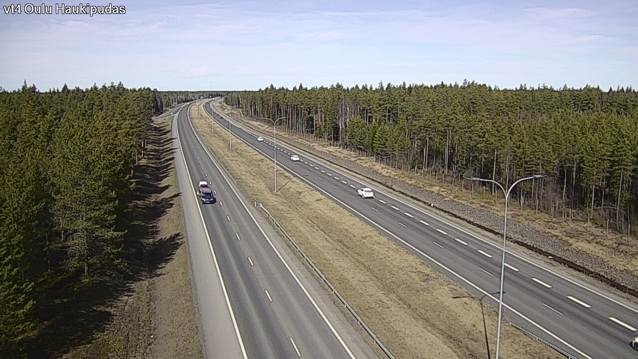Kelikamerat Kuva Tie 4 Oulu, Haukipudas, Oulu, Pohjois-Pohjanmaa