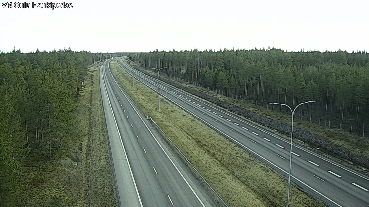 Kelikamerat Kuva Tie 4 Oulu, Haukipudas, Oulu, Pohjois-Pohjanmaa