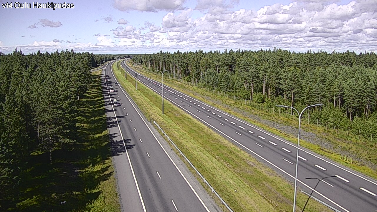 Kelikamerat Kuva Tie 4 Oulu, Haukipudas, Oulu, Pohjois-Pohjanmaa