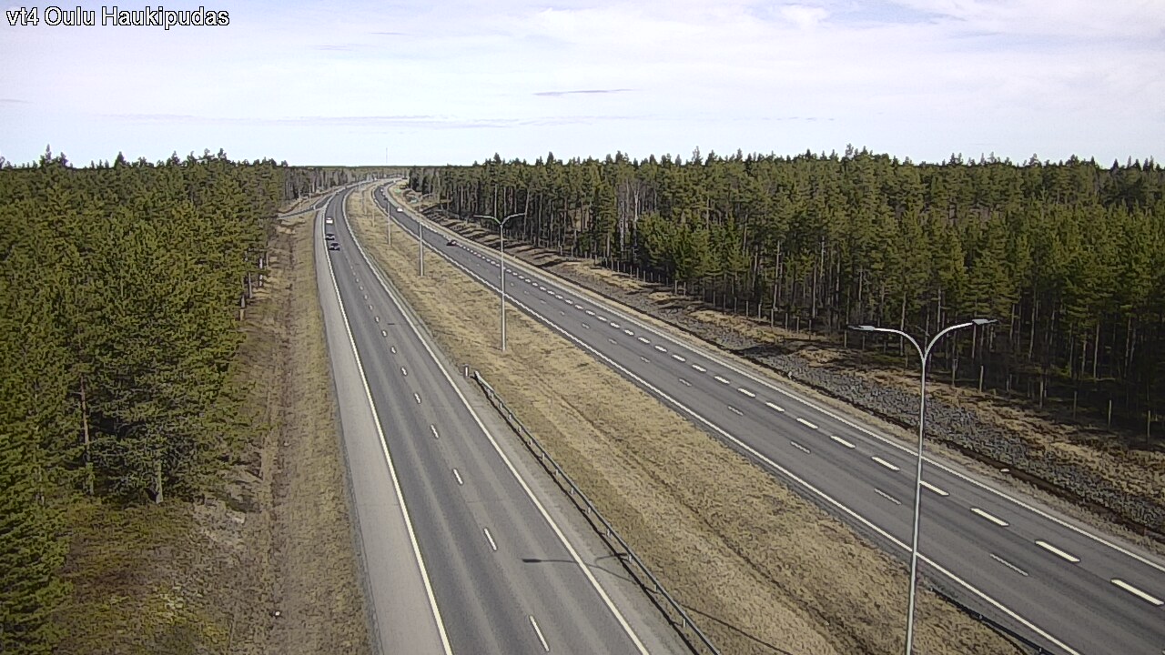 Kelikamerat Kuva Tie 4 Oulu, Haukipudas, Oulu, Pohjois-Pohjanmaa