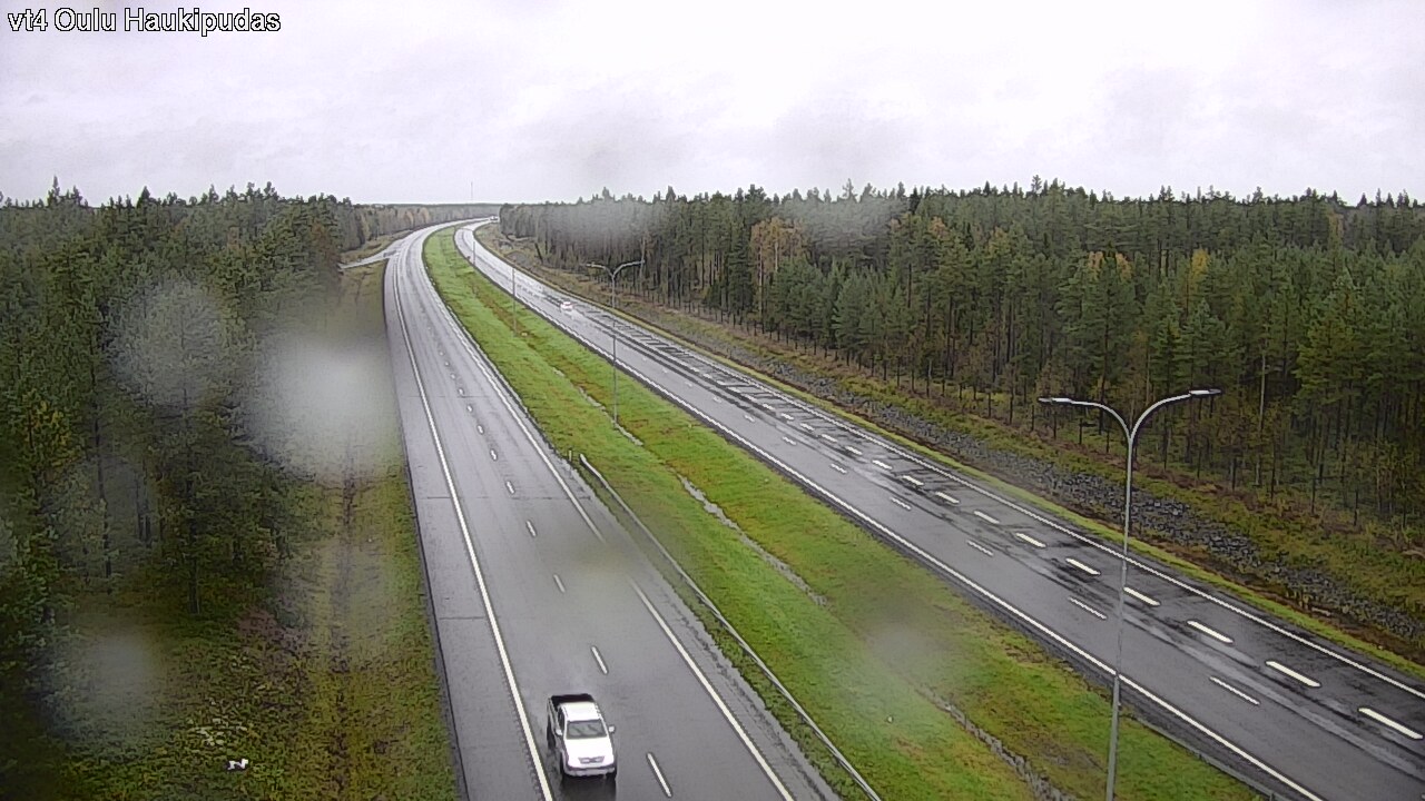 Weather Camera Image Road 4 Oulu, Haukipudas, Oulu, Pohjois-Pohjanmaa