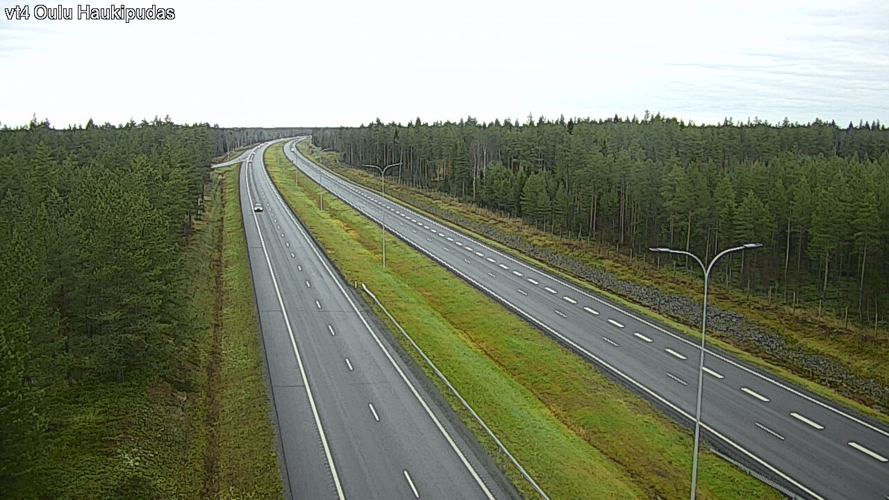 Kelikamerat Kuva Tie 4 Oulu, Haukipudas, Oulu, Pohjois-Pohjanmaa