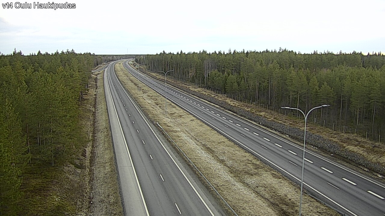 Kelikamerat Kuva Tie 4 Oulu, Haukipudas, Oulu, Pohjois-Pohjanmaa