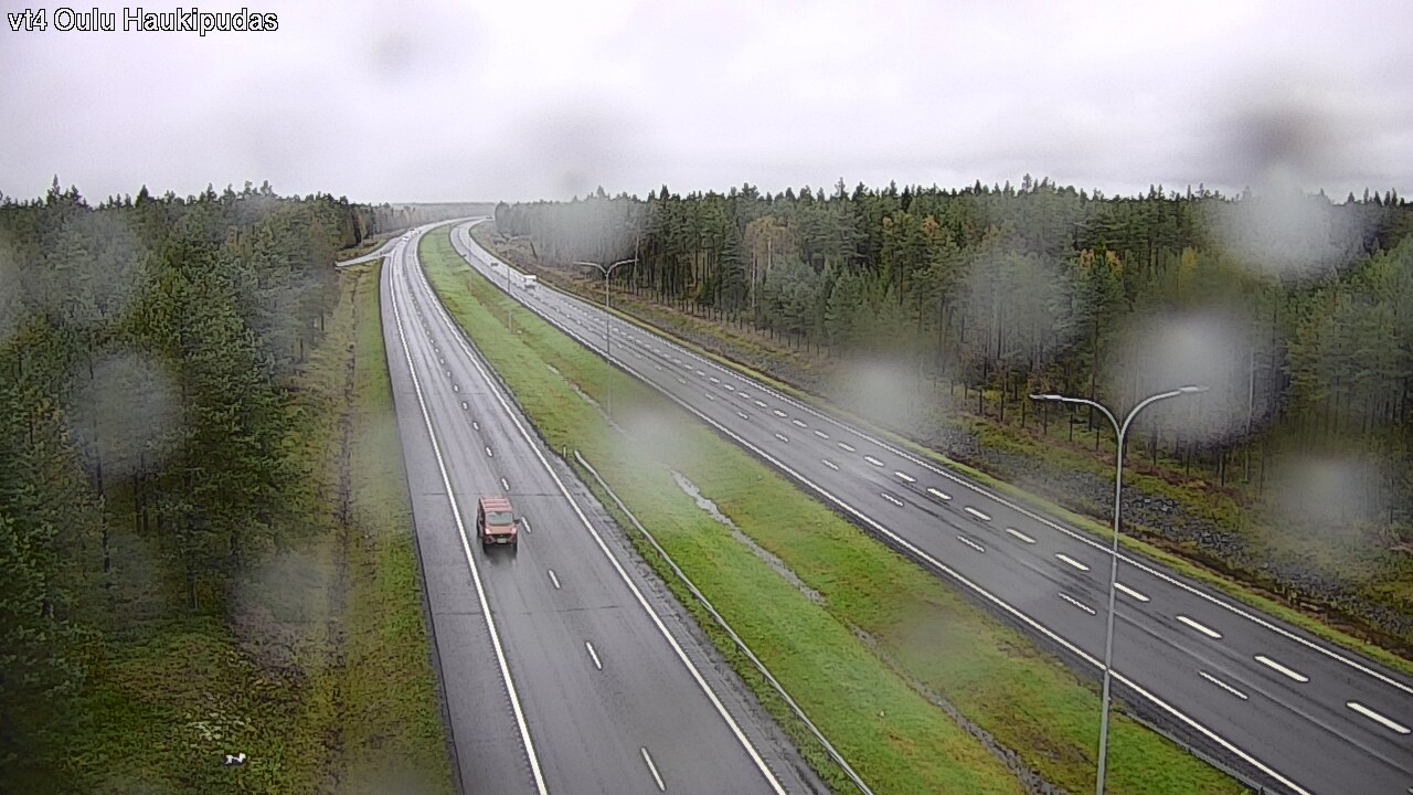 Weather Camera Image Road 4 Oulu, Haukipudas, Oulu, Pohjois-Pohjanmaa