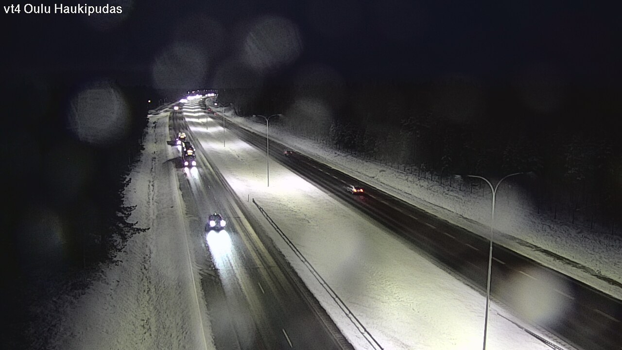 Kelikamerat Kuva Tie 4 Oulu, Haukipudas, Oulu, Pohjois-Pohjanmaa