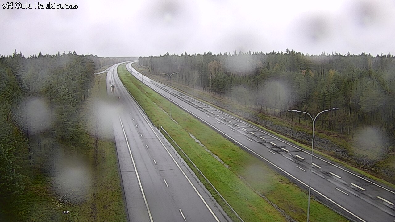 Weather Camera Image Road 4 Oulu, Haukipudas, Oulu, Pohjois-Pohjanmaa