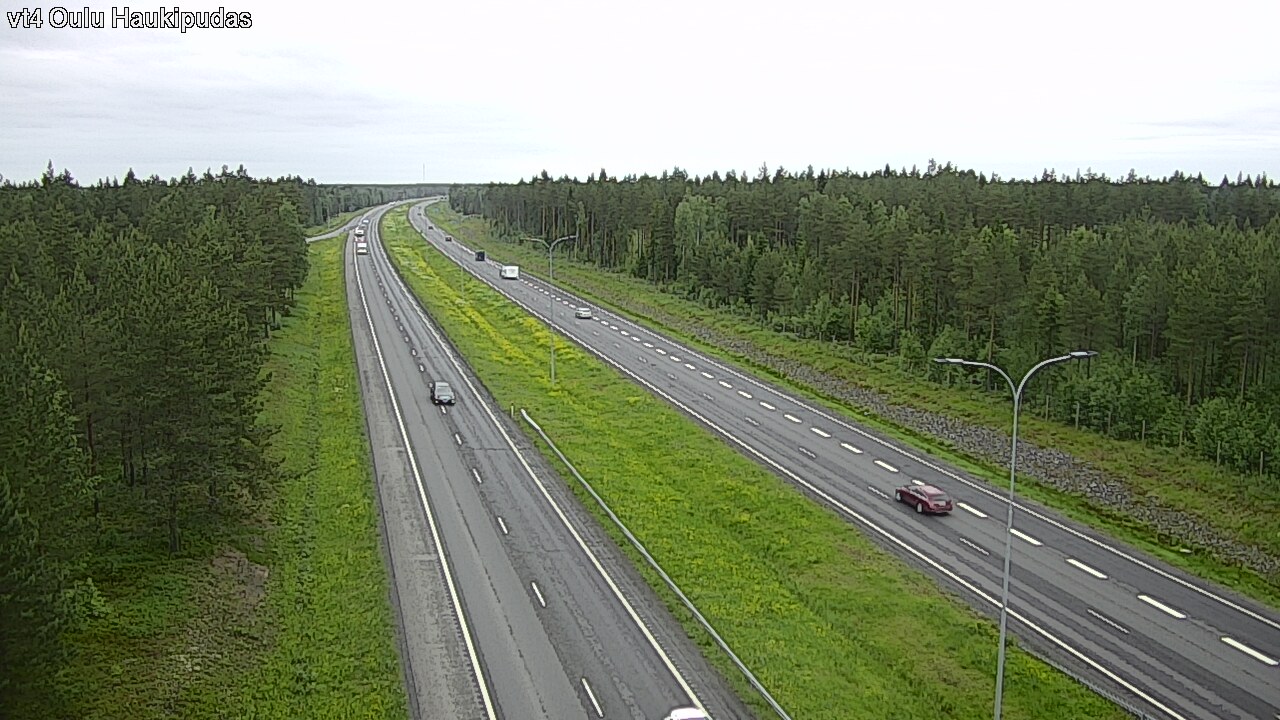 Kelikamerat Kuva Tie 4 Oulu, Haukipudas, Oulu, Pohjois-Pohjanmaa