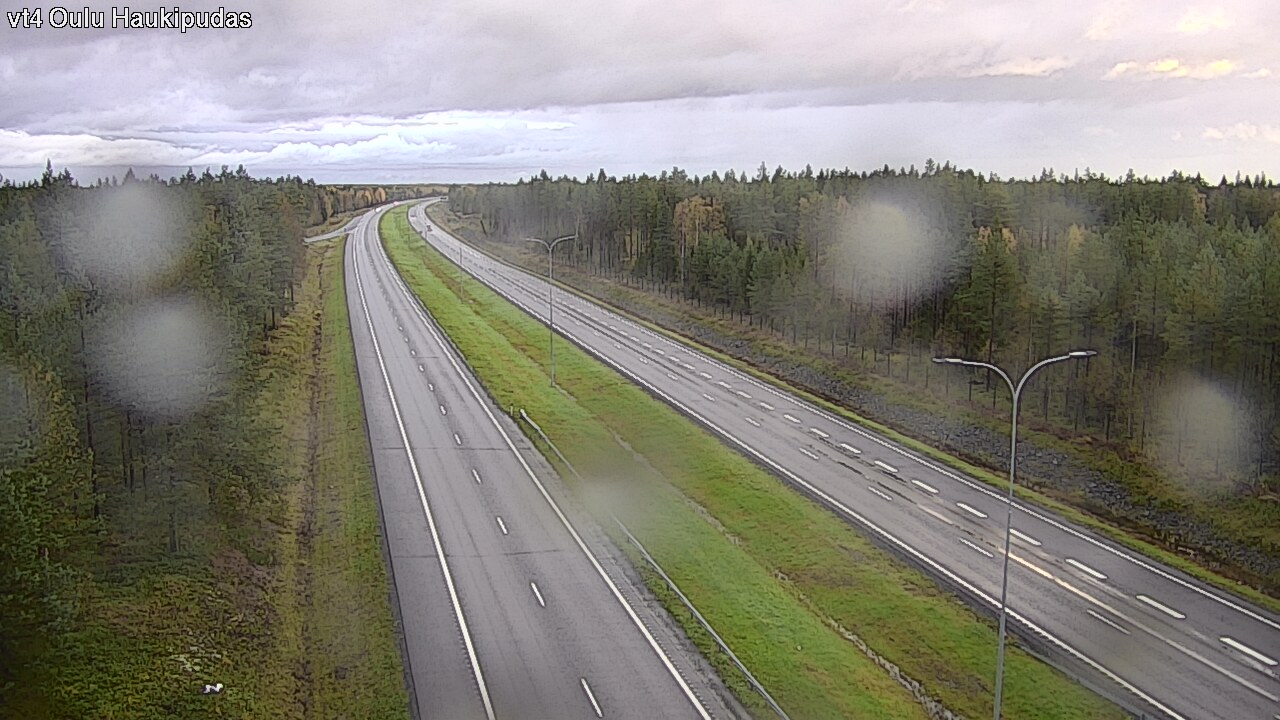 Weather Camera Image Road 4 Oulu, Haukipudas, Oulu, Pohjois-Pohjanmaa