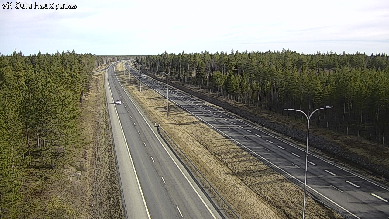 Kelikamerat Kuva Tie 4 Oulu, Haukipudas, Oulu, Pohjois-Pohjanmaa