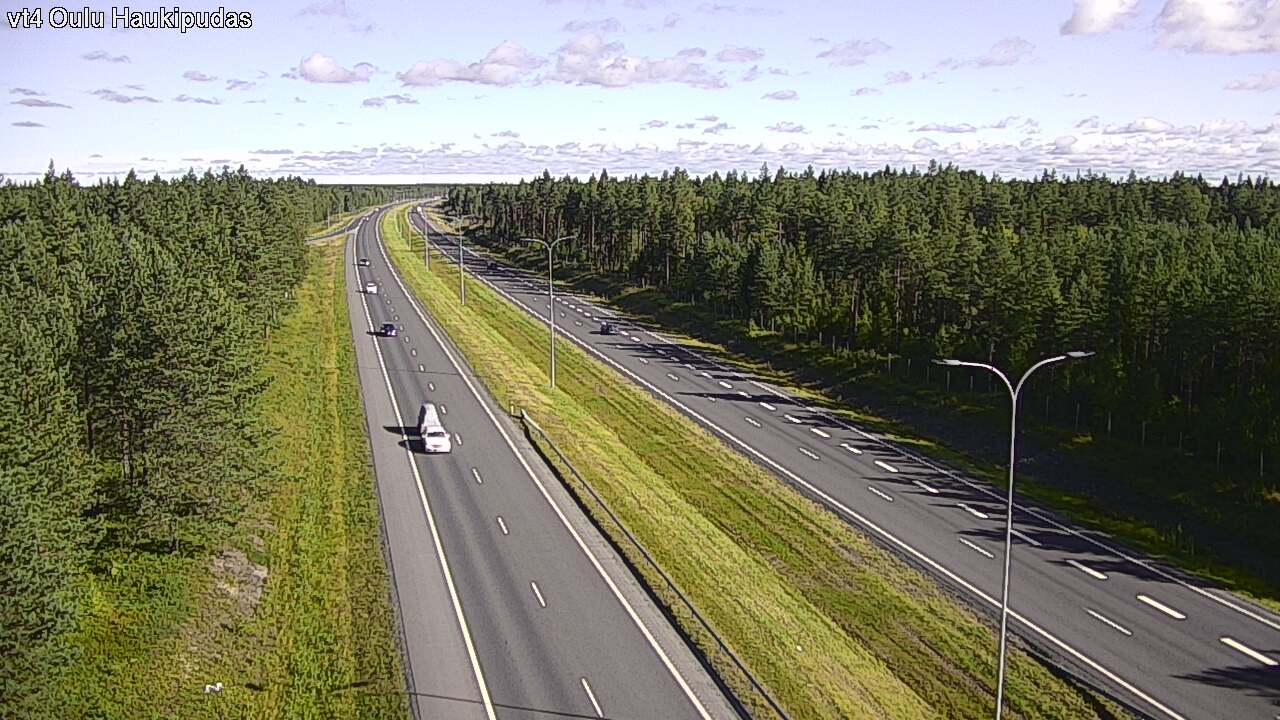 Kelikamerat Kuva Tie 4 Oulu, Haukipudas, Oulu, Pohjois-Pohjanmaa