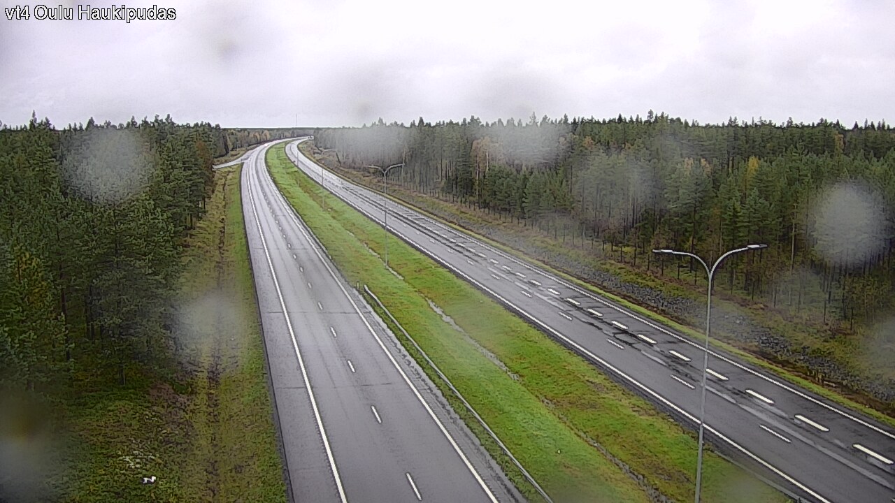 Weather Camera Image Road 4 Oulu, Haukipudas, Oulu, Pohjois-Pohjanmaa