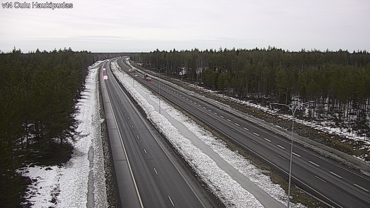 Kelikamerat Kuva Tie 4 Oulu, Haukipudas, Oulu, Pohjois-Pohjanmaa