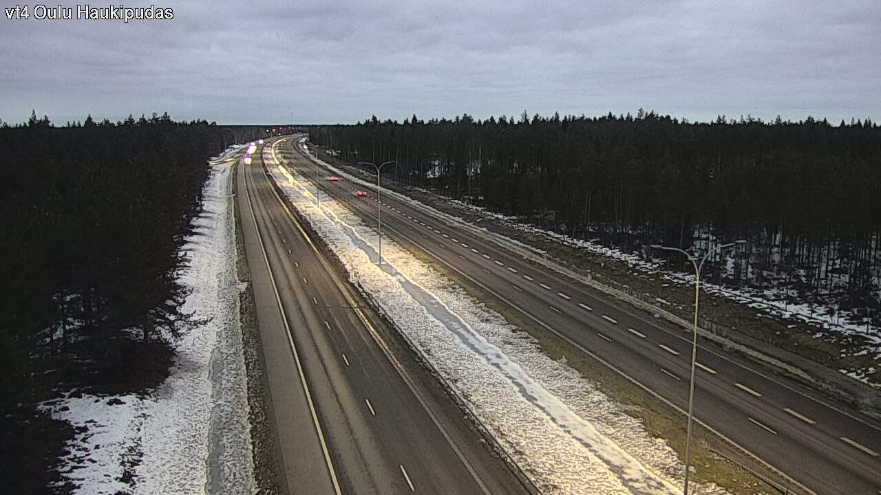 Kelikamerat Kuva Tie 4 Oulu, Haukipudas, Oulu, Pohjois-Pohjanmaa