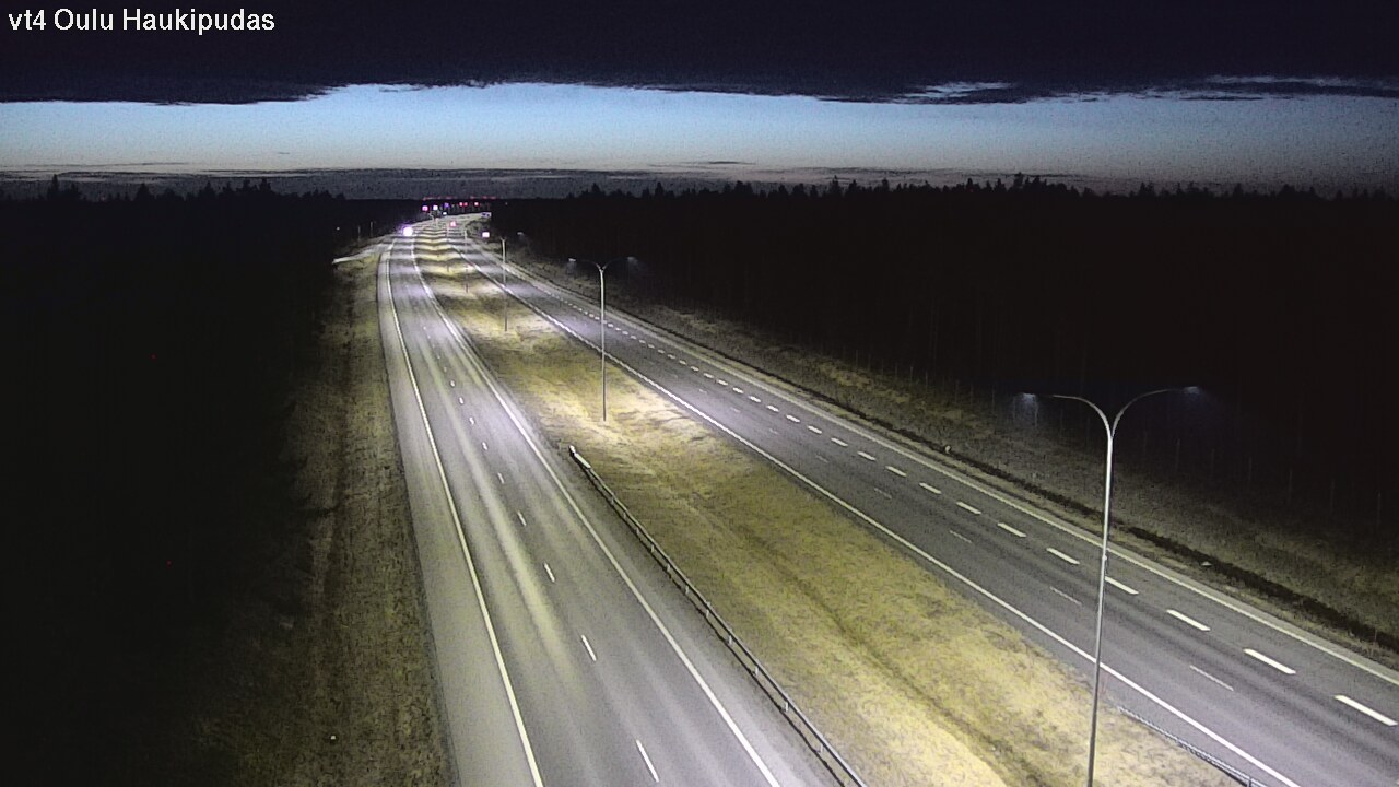 Kelikamerat Kuva Tie 4 Oulu, Haukipudas, Oulu, Pohjois-Pohjanmaa